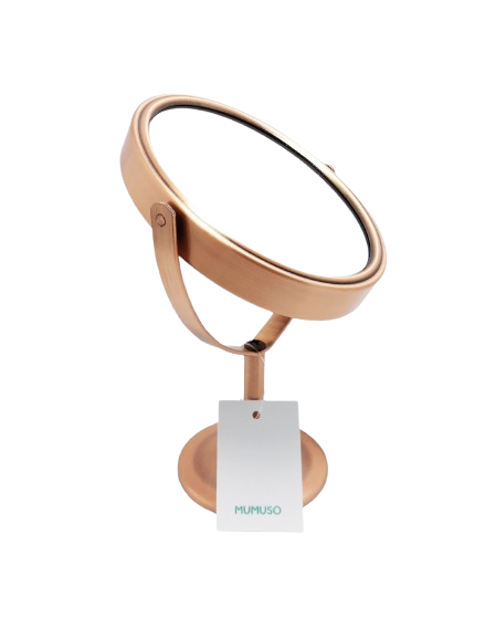 Miroir Grossissant Mumuso — Doré Rosé