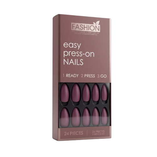 Faux Ongles Fashion — Bordeaux Élégance